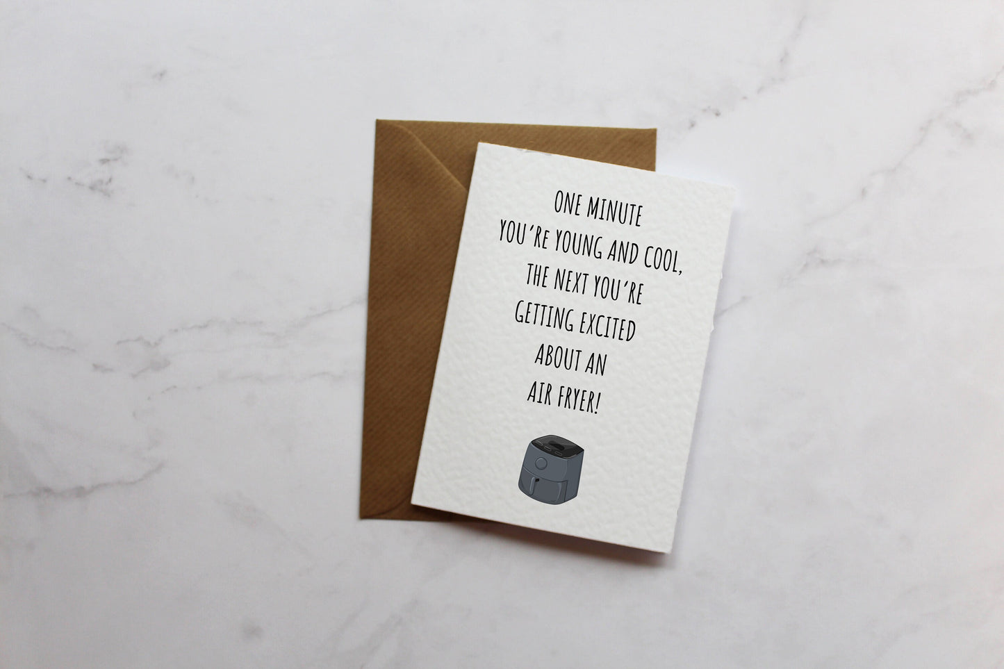 Air Fryer Funny Birthday Card | Funny Cards | Card For Her | Card For Him | Wife Card | Husband Card | A6 Card