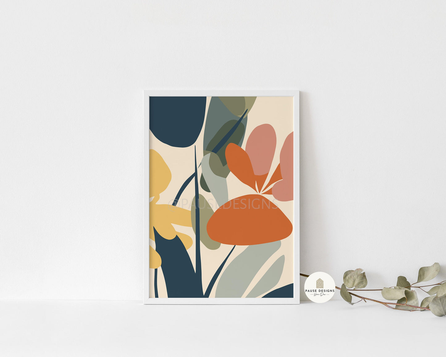 a picture of a plant on a shelf
