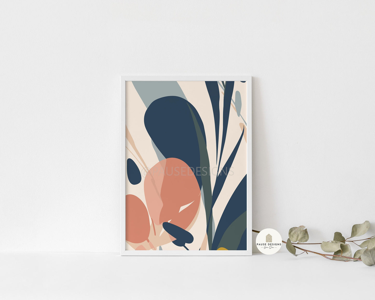 a picture of a plant on a shelf