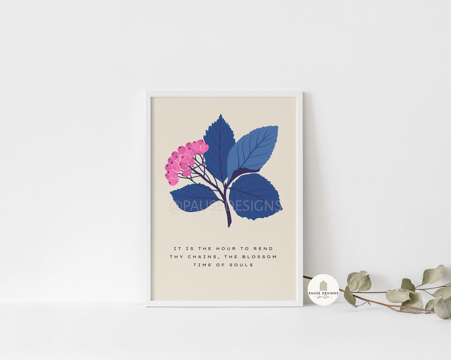 a picture of a plant with a quote on it