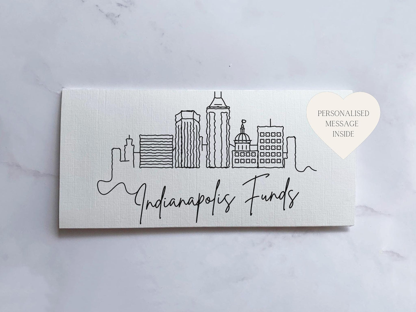 a piece of paper with a picture of a city on it