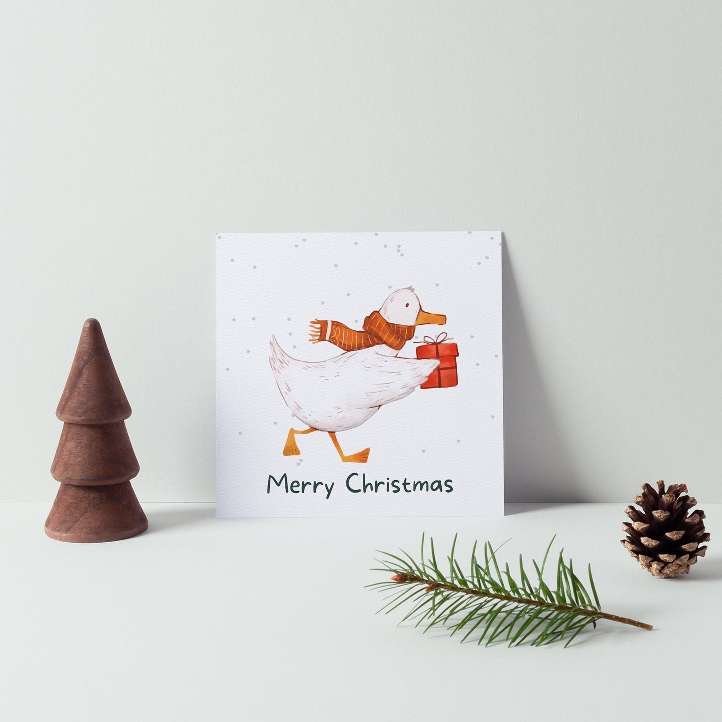 Merry Christmas Goose Gift Christmas Card Luxury Christmas Card for Wife & Husband Thoughtful Gifts for Her
