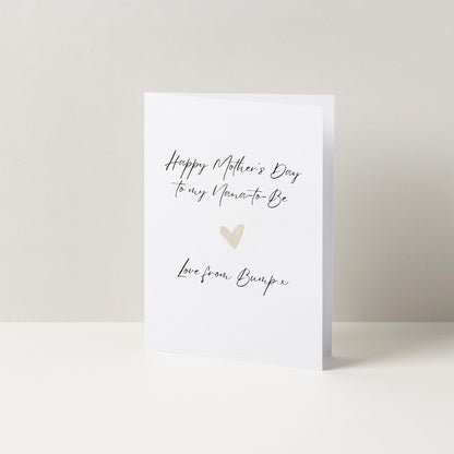 To My Nana-to-be Mother's Day Card - Love from Bump Mother's Day Card, Soon-to-be Nana Card, Mothers Day Card, Grandparent Card, Mum Gift