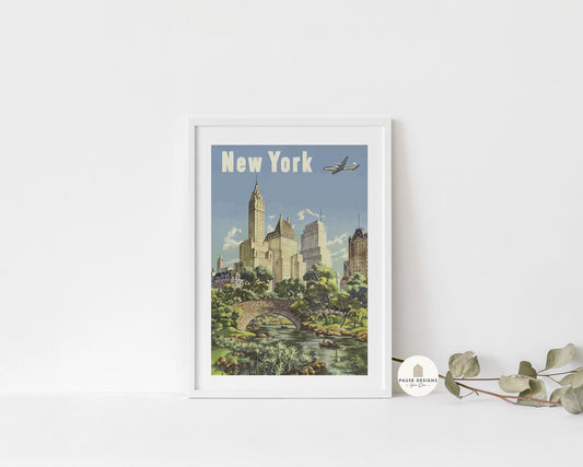 a picture of a city with a bridge and a river