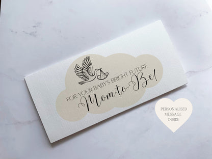 Mum to Be Baby Shower Money Wallet Card | Perfect New Baby Boy, Baby Girl Gift | Welcome To The World